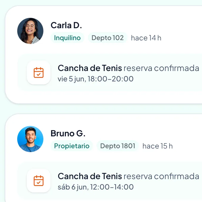 Confirmación al instante