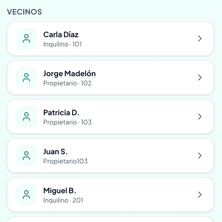 Encuentra a tus vecinos