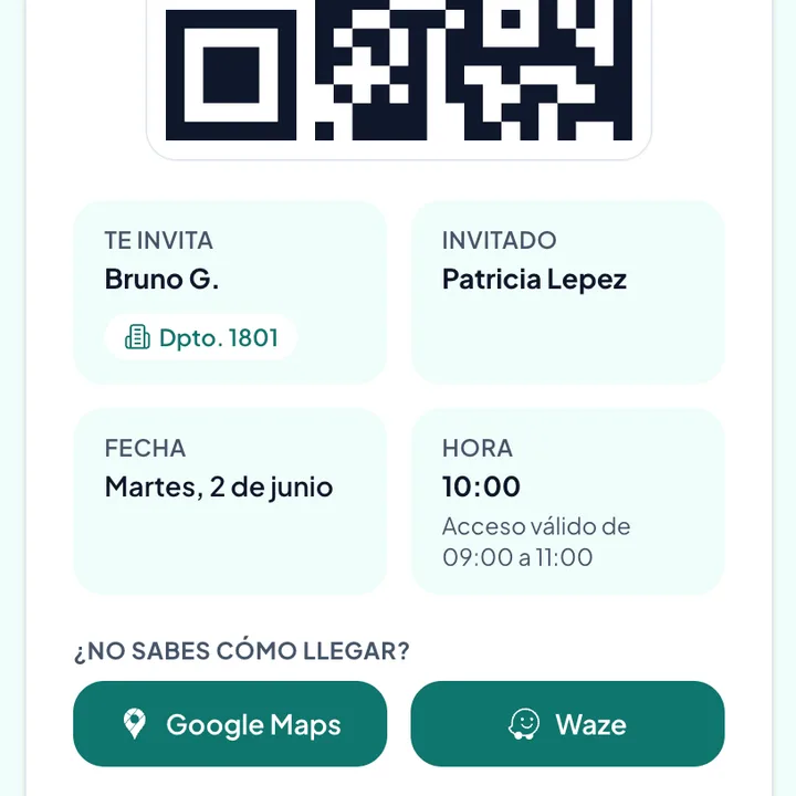 Invitaciones con QR