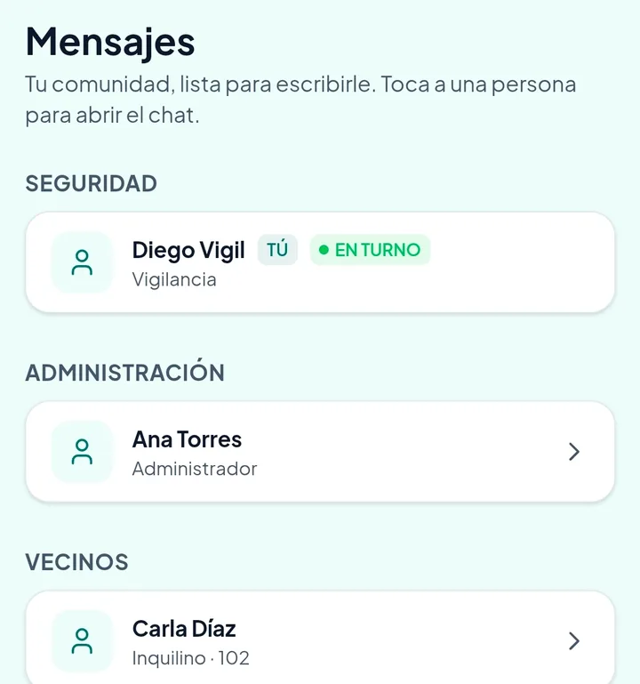 Toda la comunidad