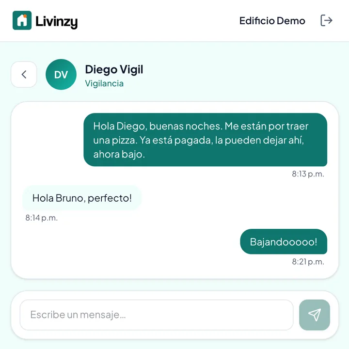 Mensajes privados