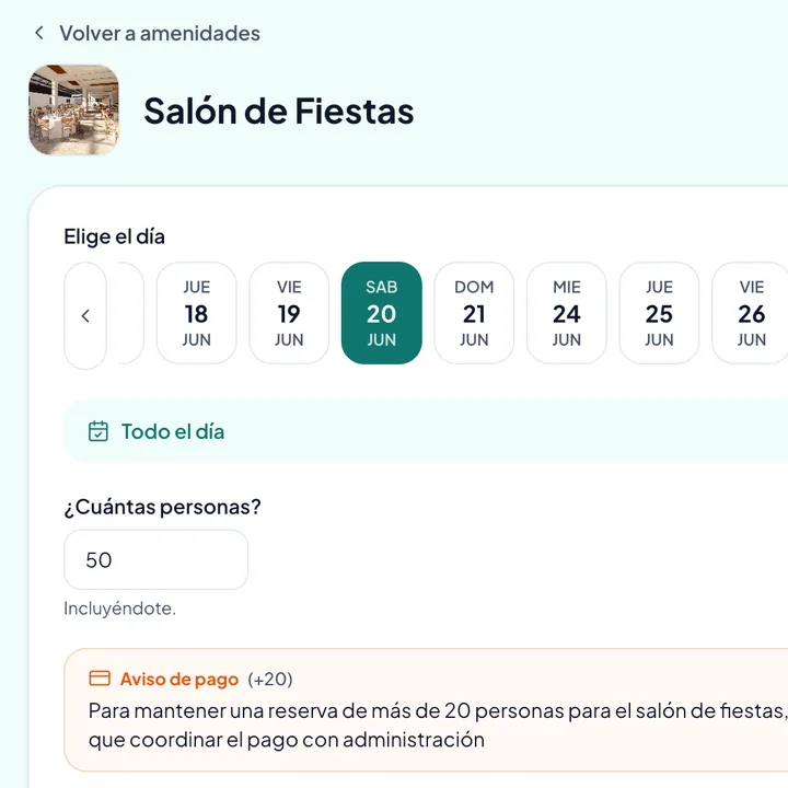 Aviso de pago